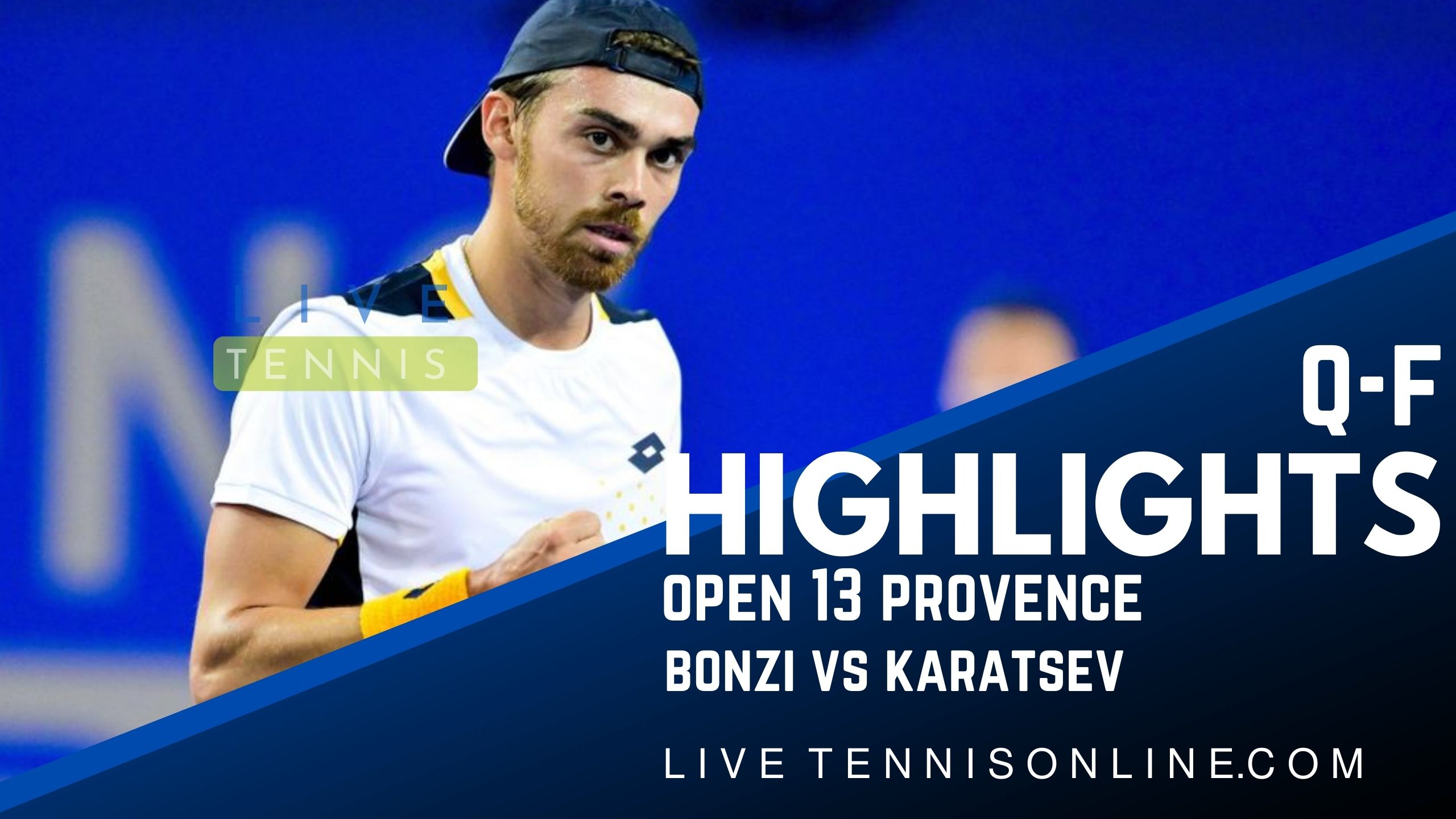 Bonzi Vs Karatsev Highlights 2022 Open 13 Provence