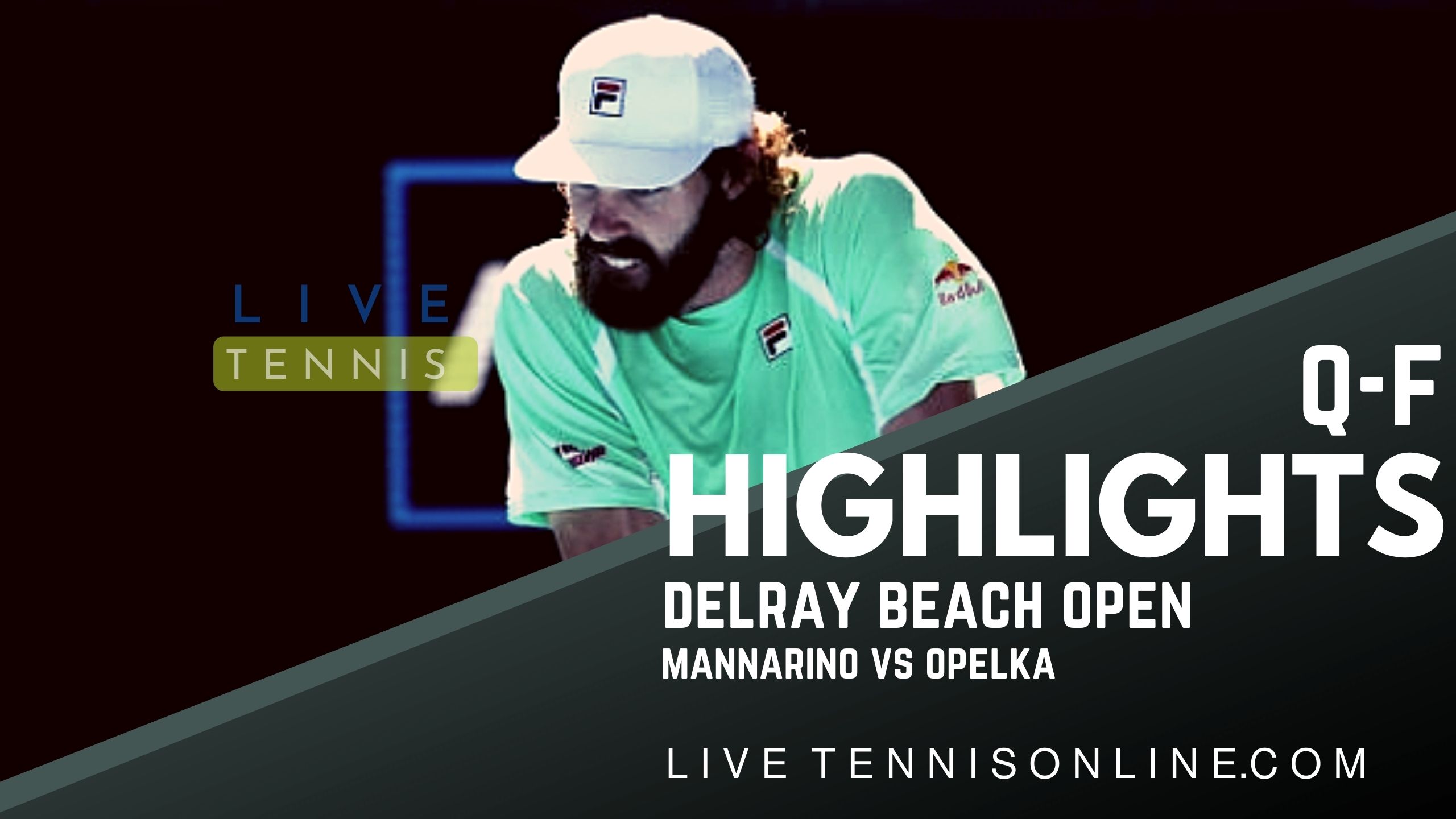 Mannarino Vs Opelka QF Highlights 2022 Delray Beach