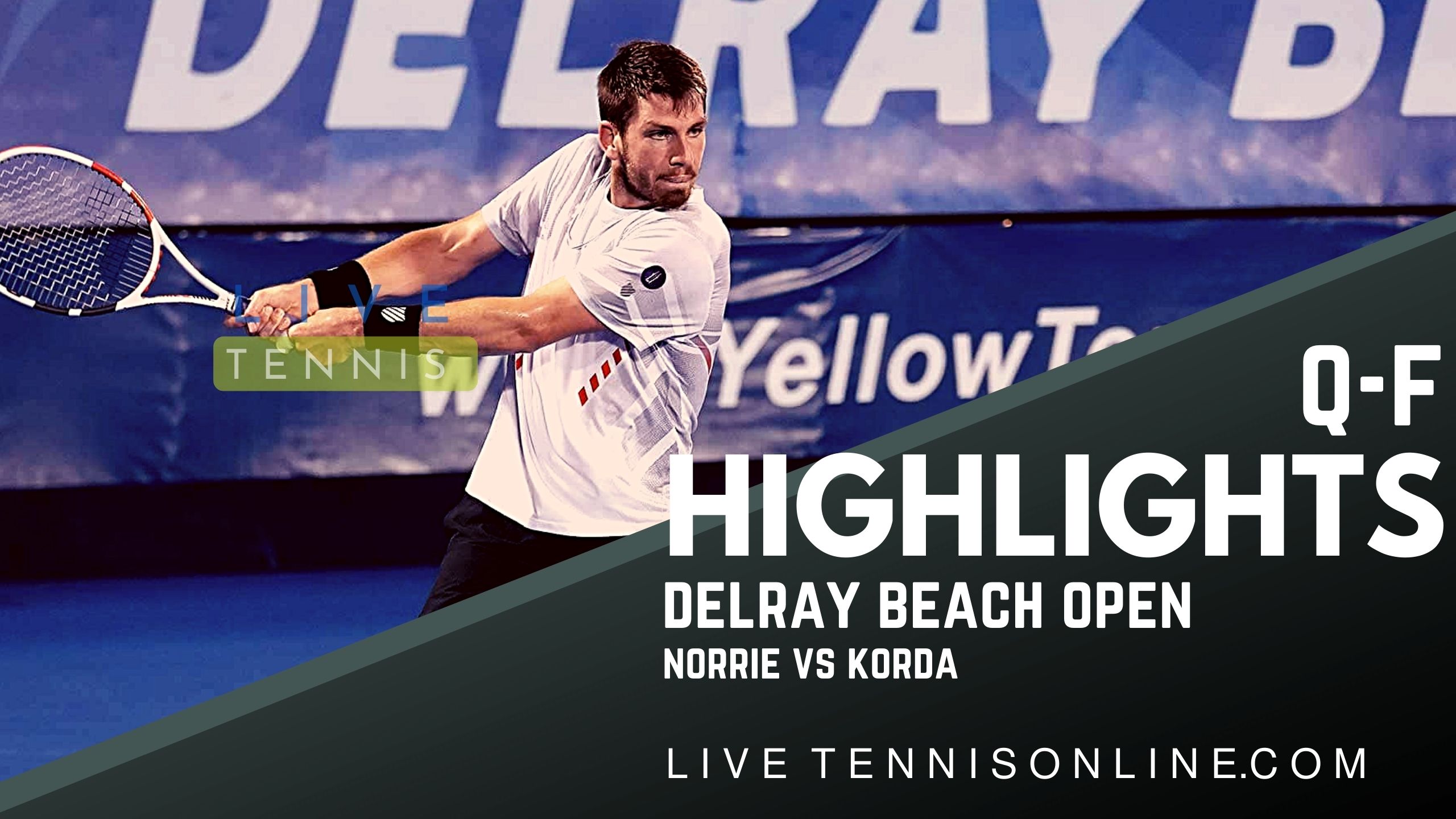 Norrie Vs Korda QF Highlights 2022 Delray Beach