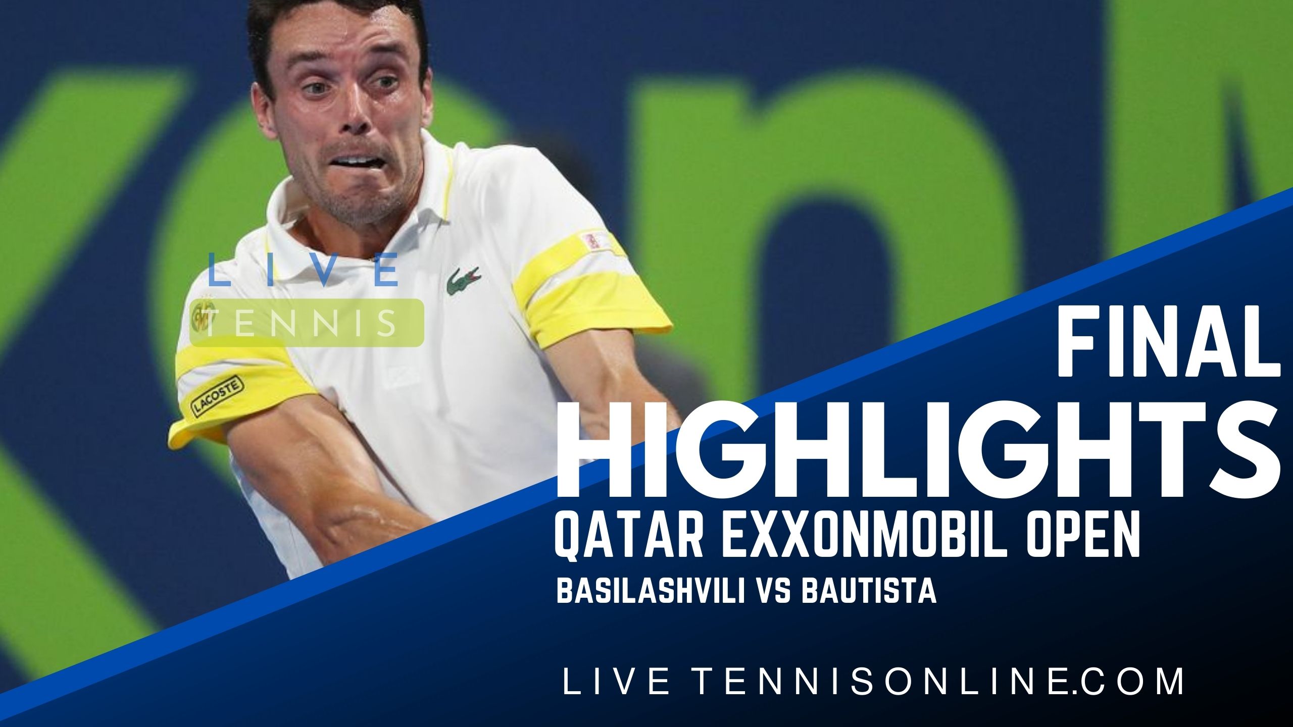 Basilashvili Vs Bautista Final Highlights 2022 Qatar Open