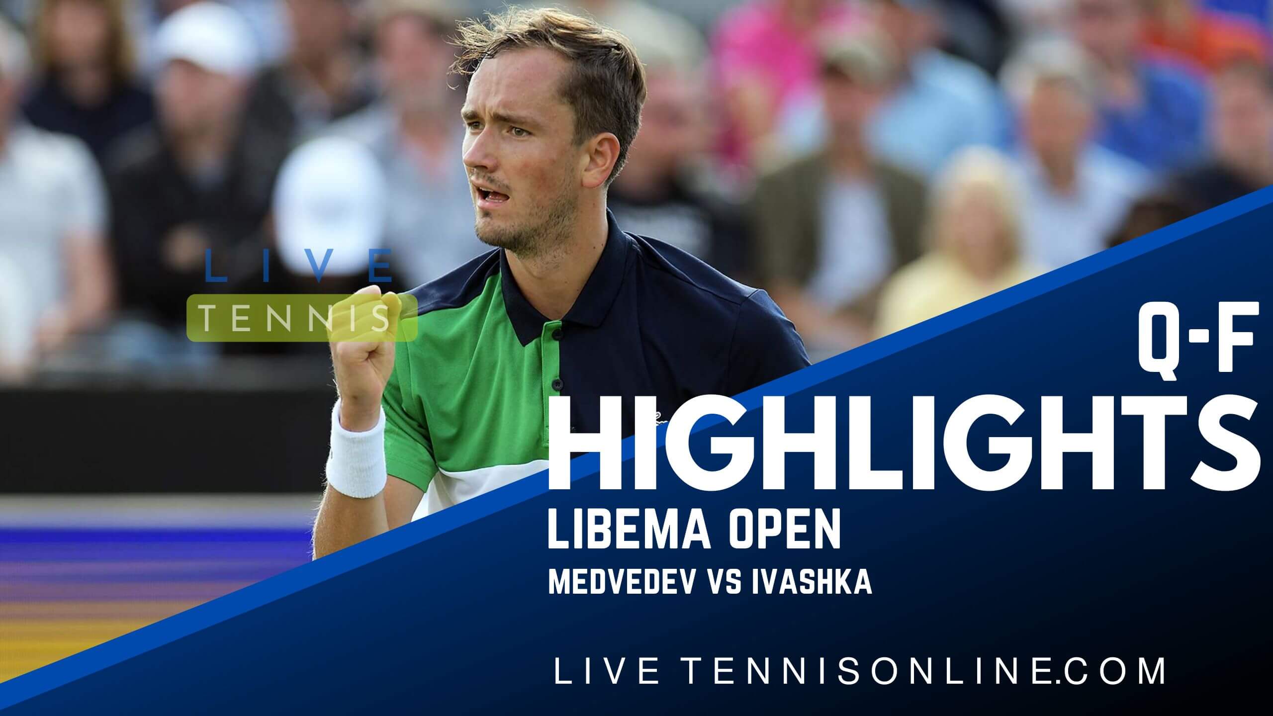 Medvedev Vs Ivashka QF Highlights 2022 Libema Open