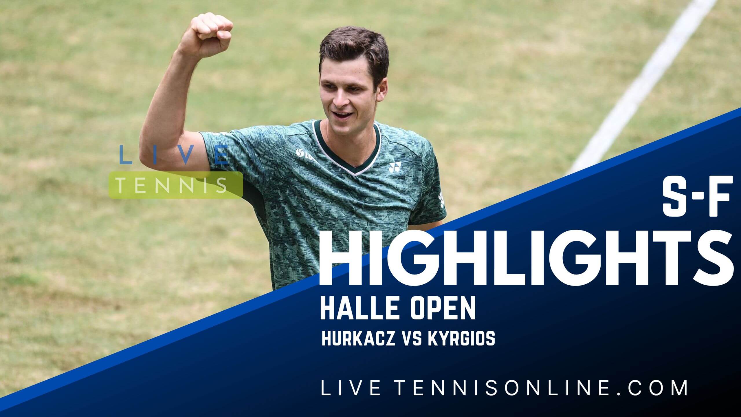 Hurkacz Vs Kyrgios SF Highlights 2022 Halle Open