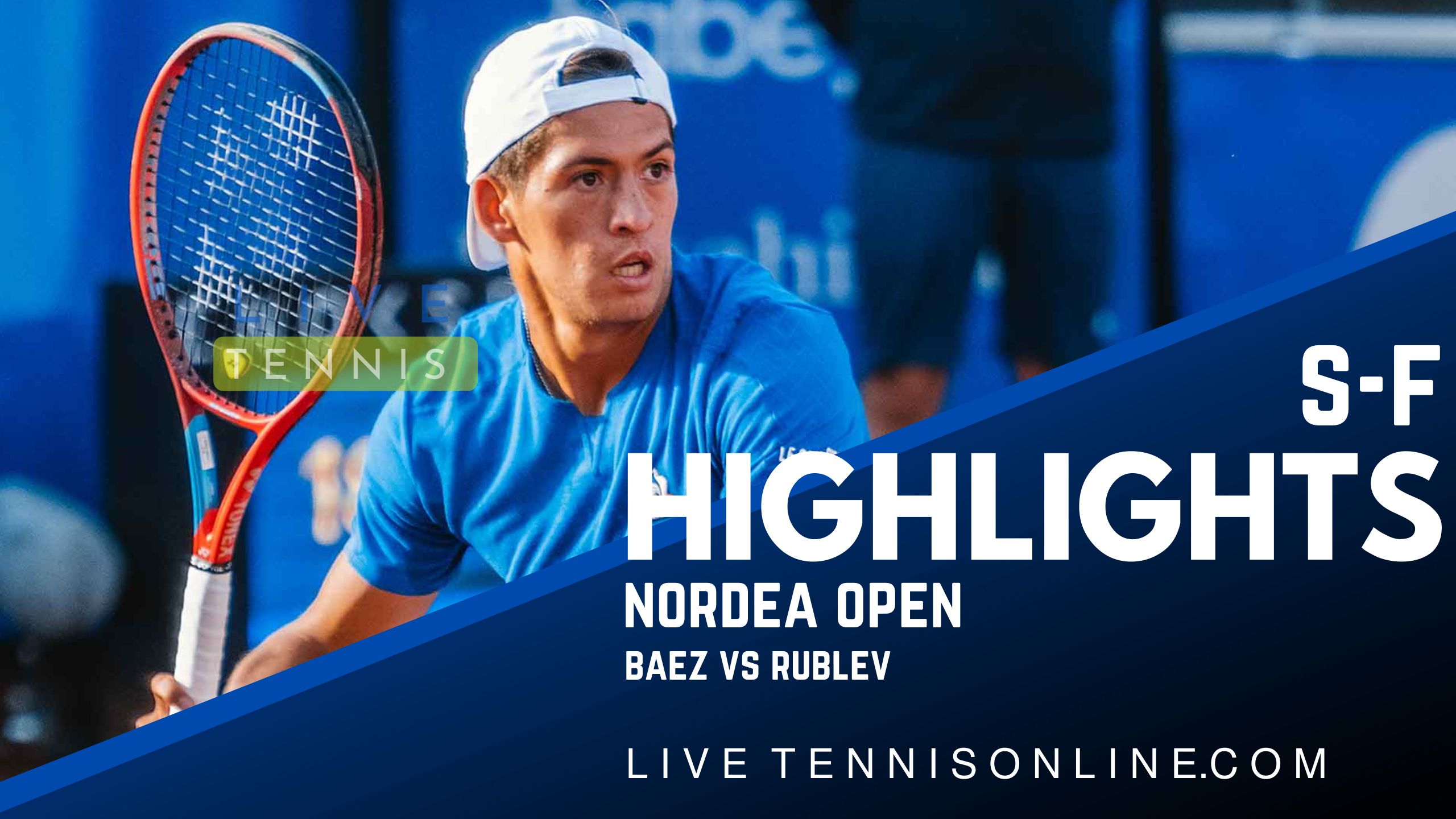 Baez Vs Rublev SF Highlights 2022 Nordea Open