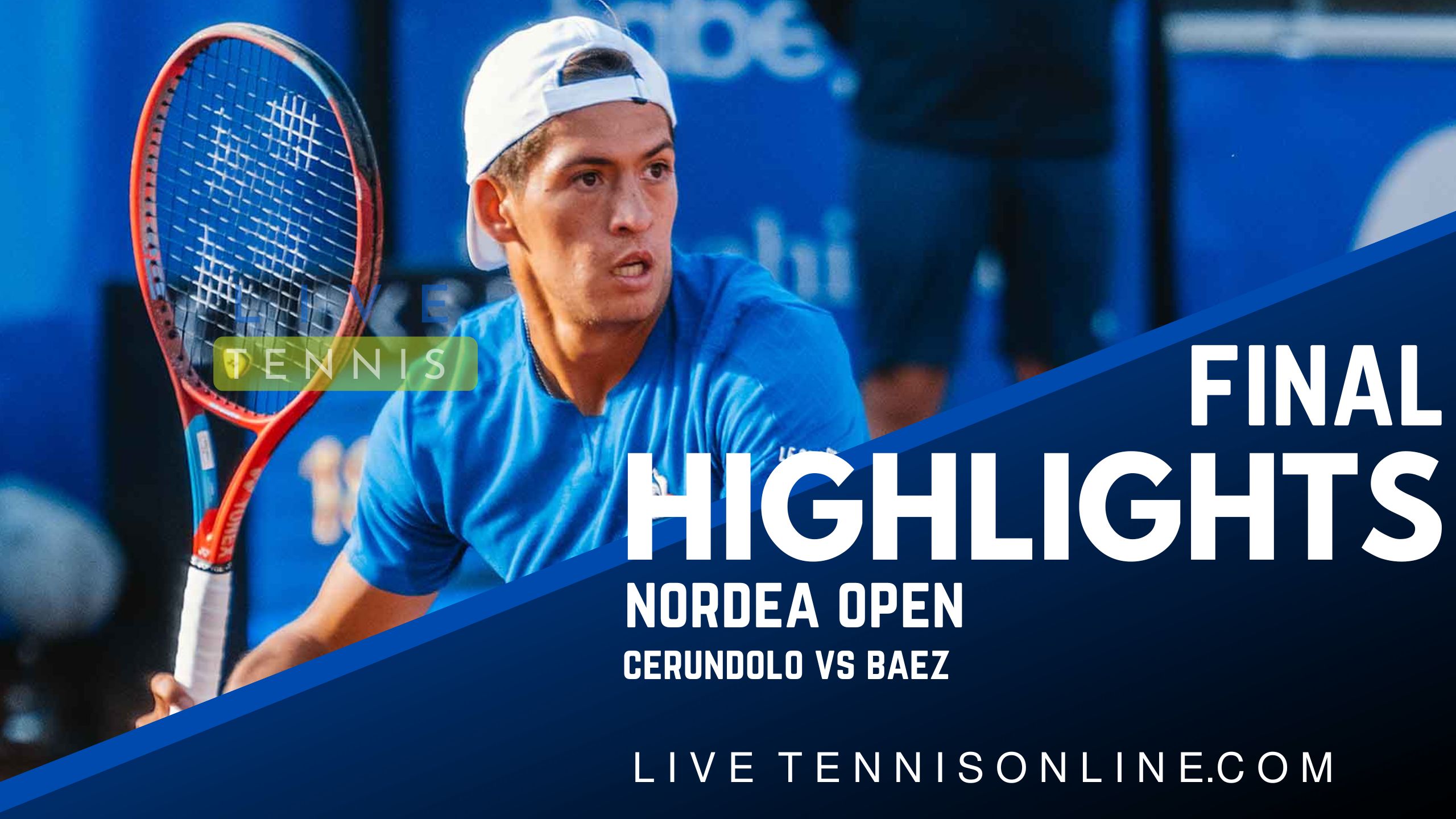 Cerundolo Vs Baez Final Highlights 2022 Nordea Open