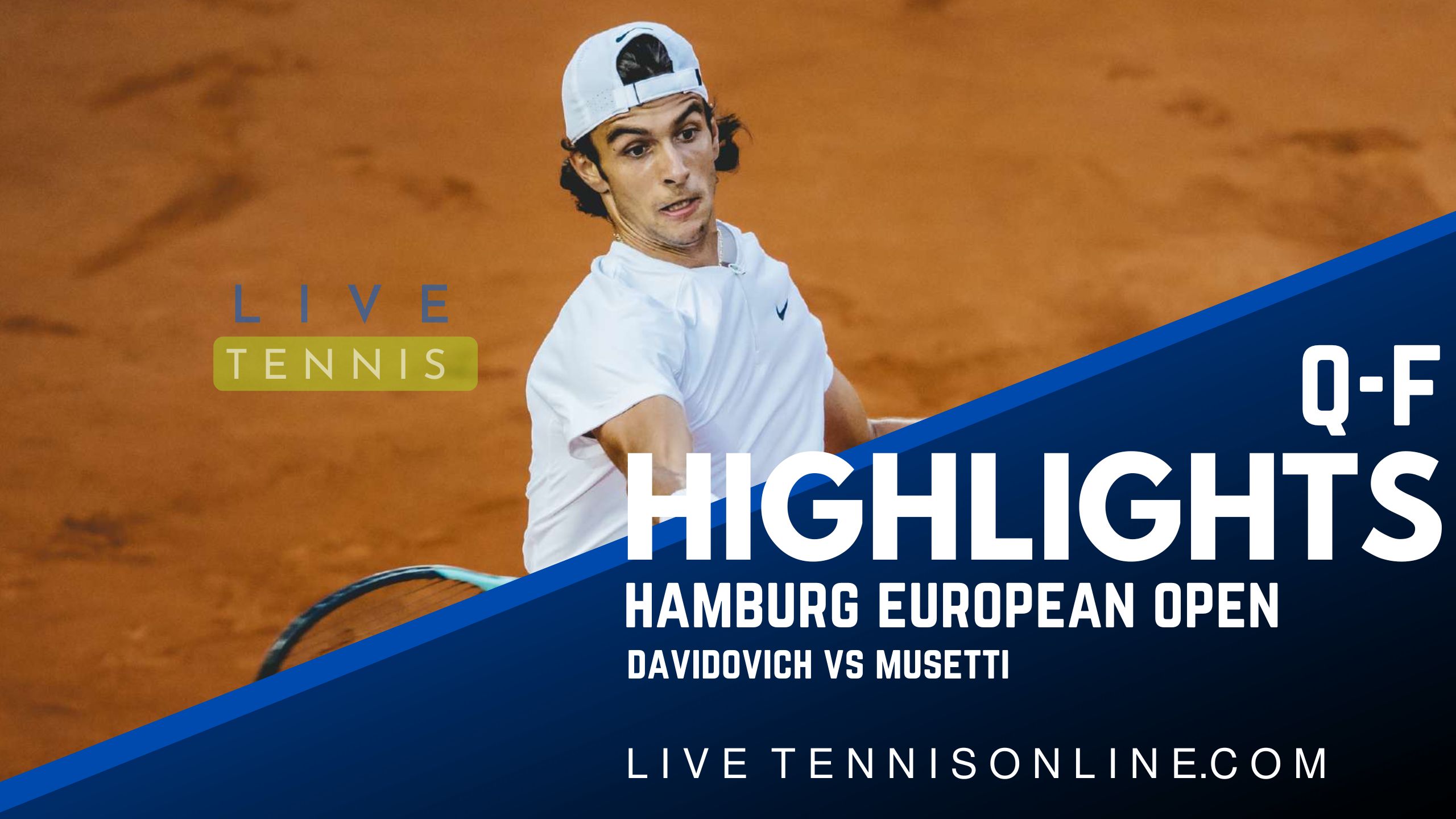 Davidovich Vs Musetti QF Highlights 2022 Hamburg European Open