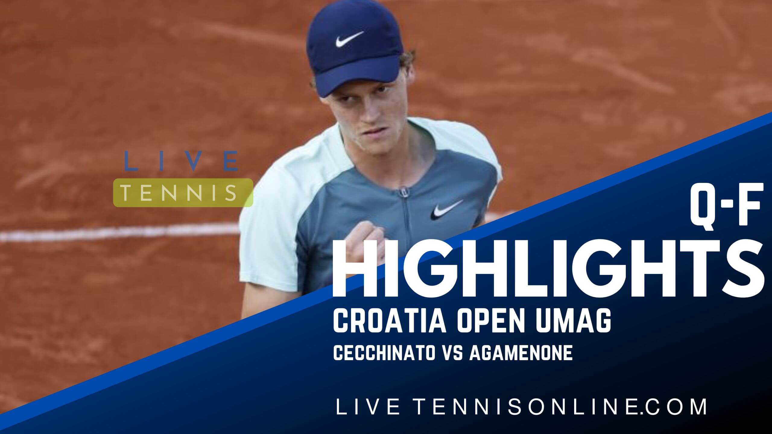 Cecchinato Vs Agamenone QF Highlights 2022 Croatia Open Umag