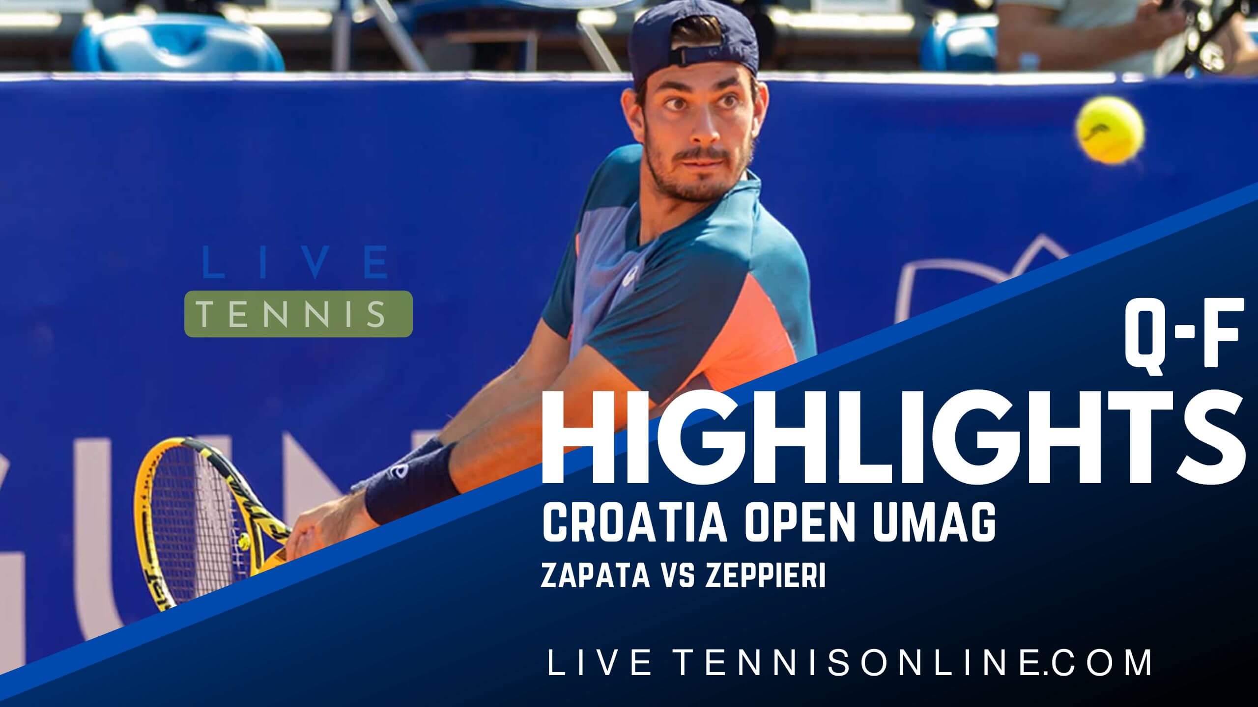 Zapata Vs Zeppieri QF Highlights 2022 Croatia Open Umag