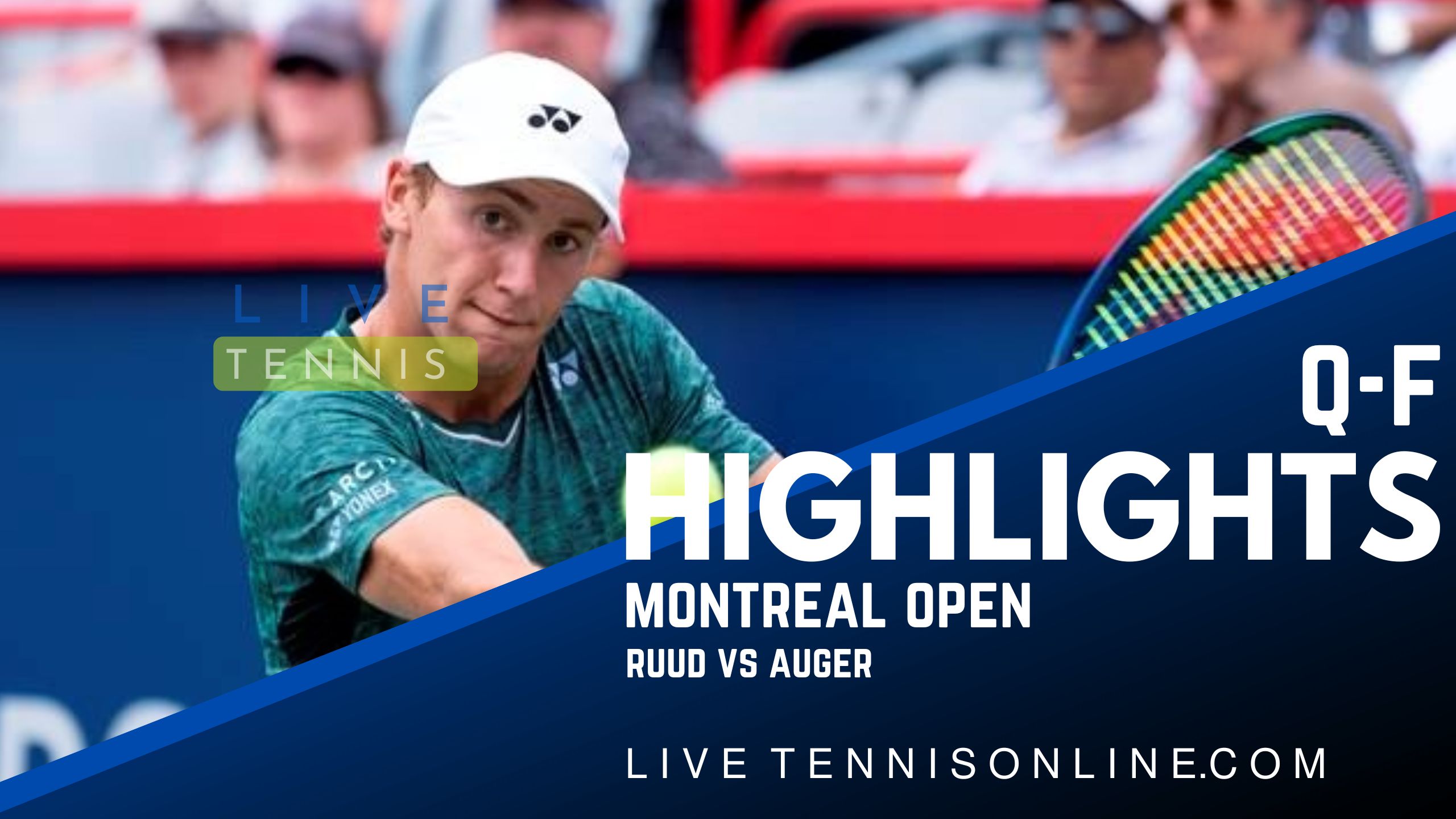 Ruud Vs Auger QF Highlights 2022 Montreal Open