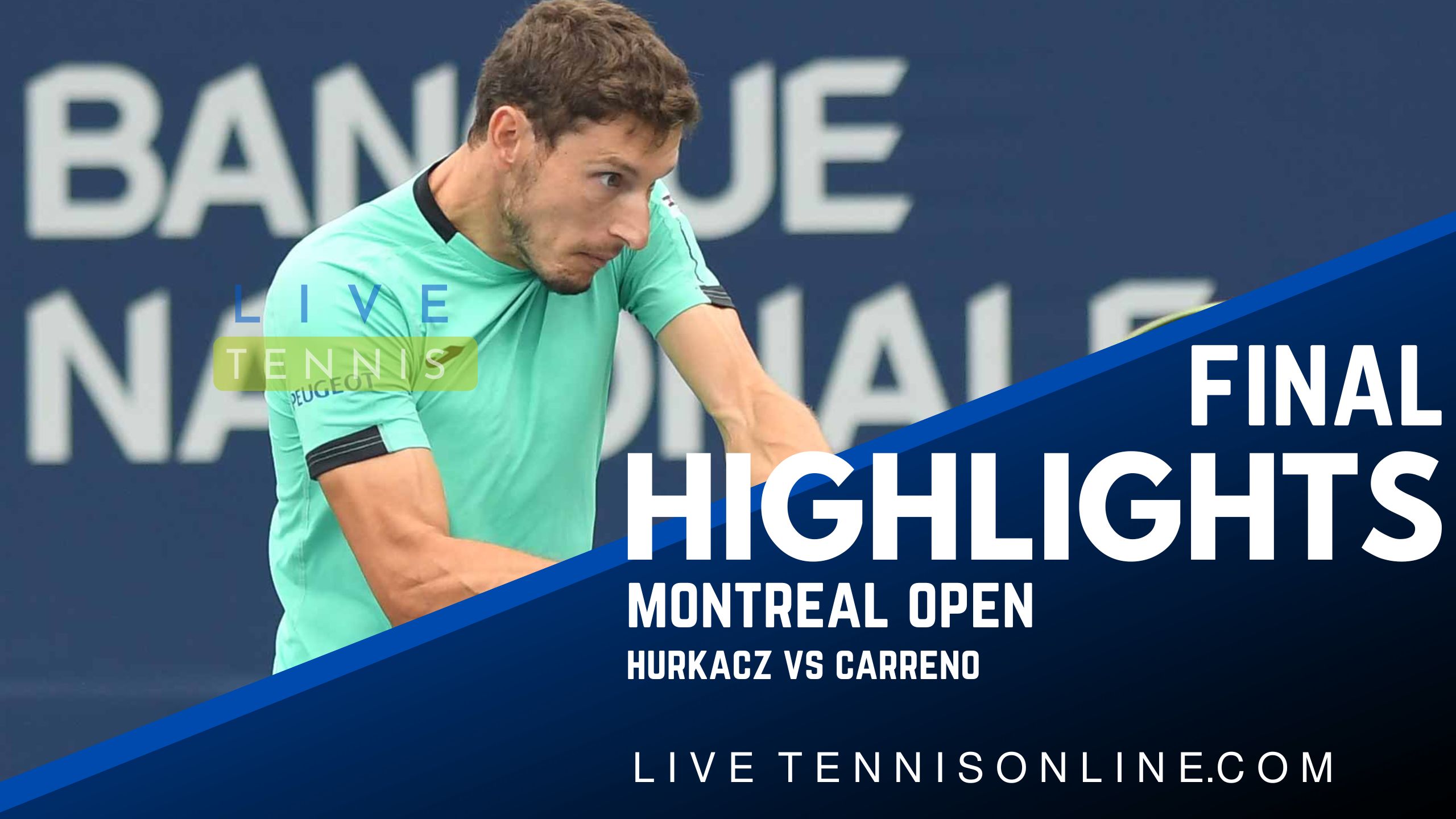 Hurkacz Vs Carreno Final Highlights 2022 Montreal Open