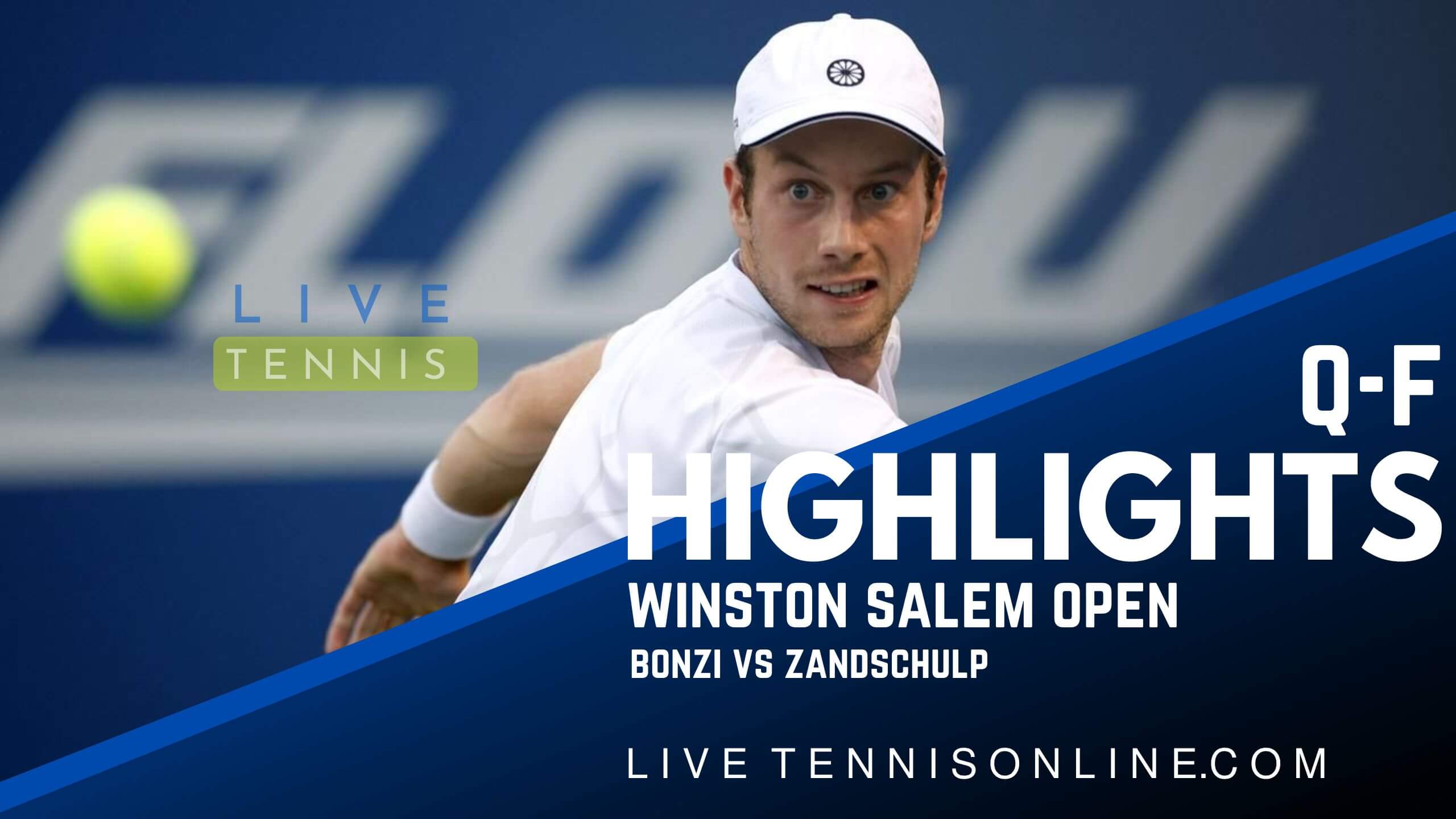 Bonzi Vs Zandschulp QF Highlights 2022 Winston Salem Open