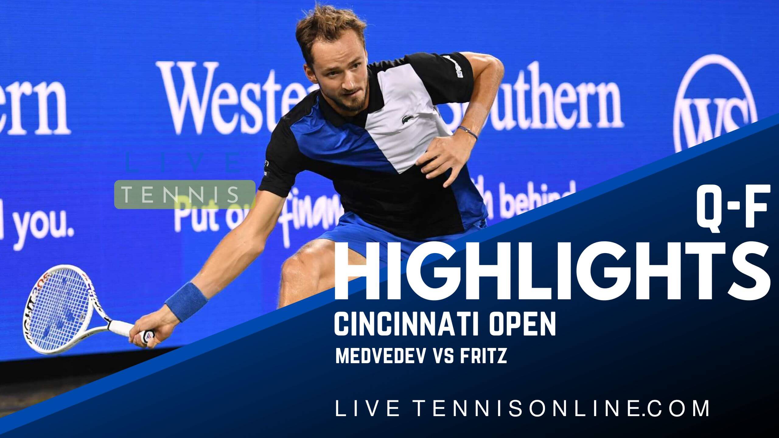 Medvedev Vs Fritz QF Highlights 2022 Cincinnati Open