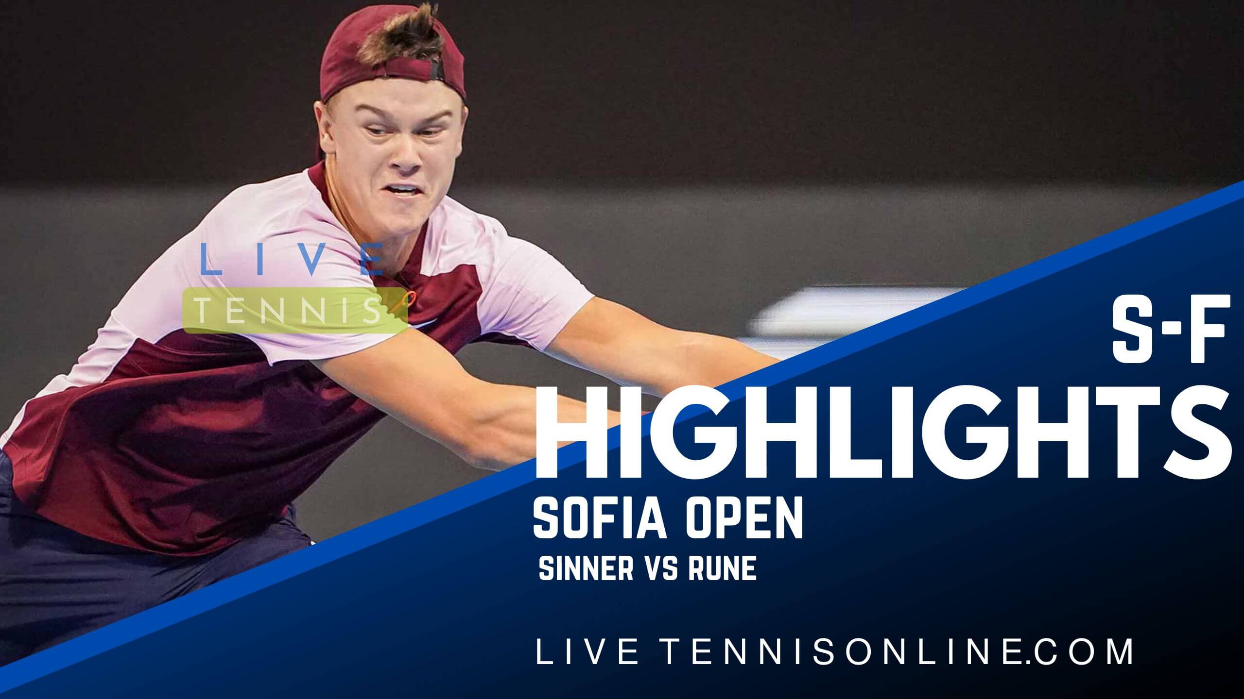 Sinner Vs Rune SF Highlights 2022 Sofia Open