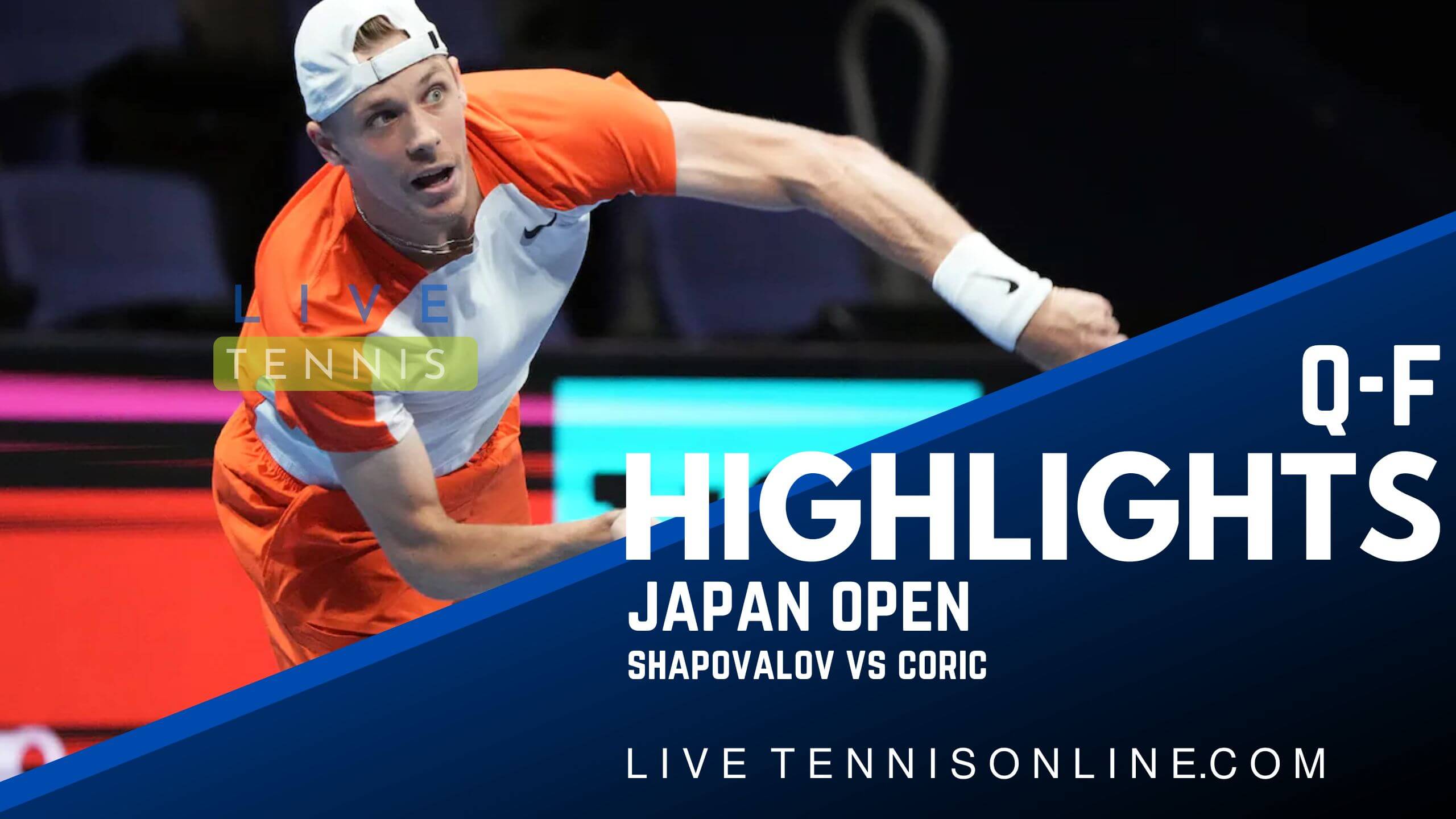 Shapovalov Vs Coric QF Highlights 2022 Japan Open