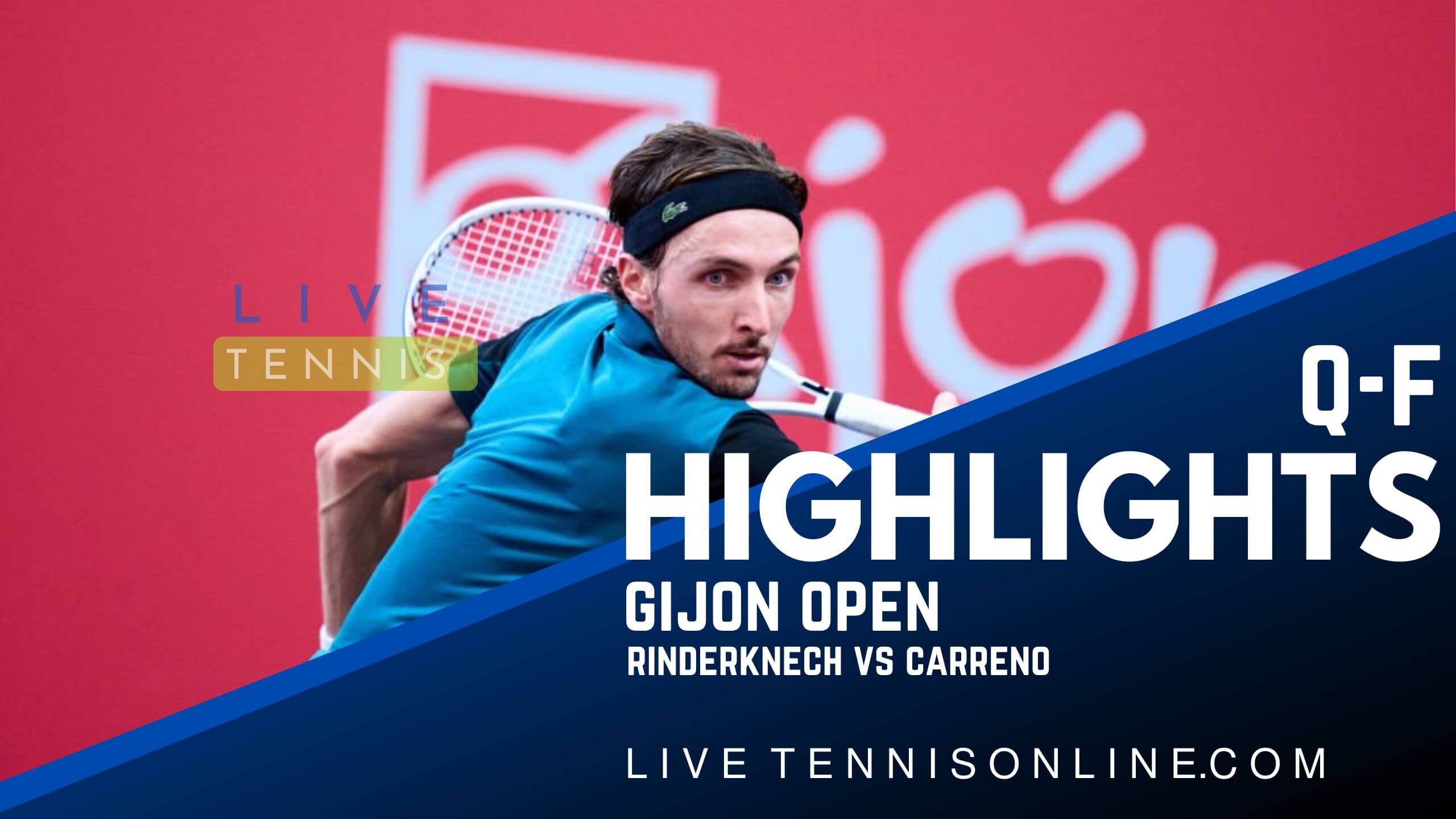 Rinderknech Vs Carreno QF Highlights 2022 Gijon Open