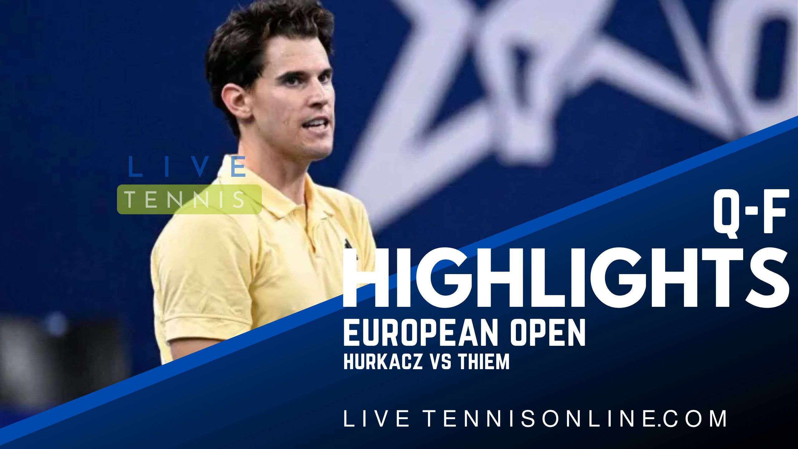 Hurkacz Vs Thiem QF Highlights 2022 European Open