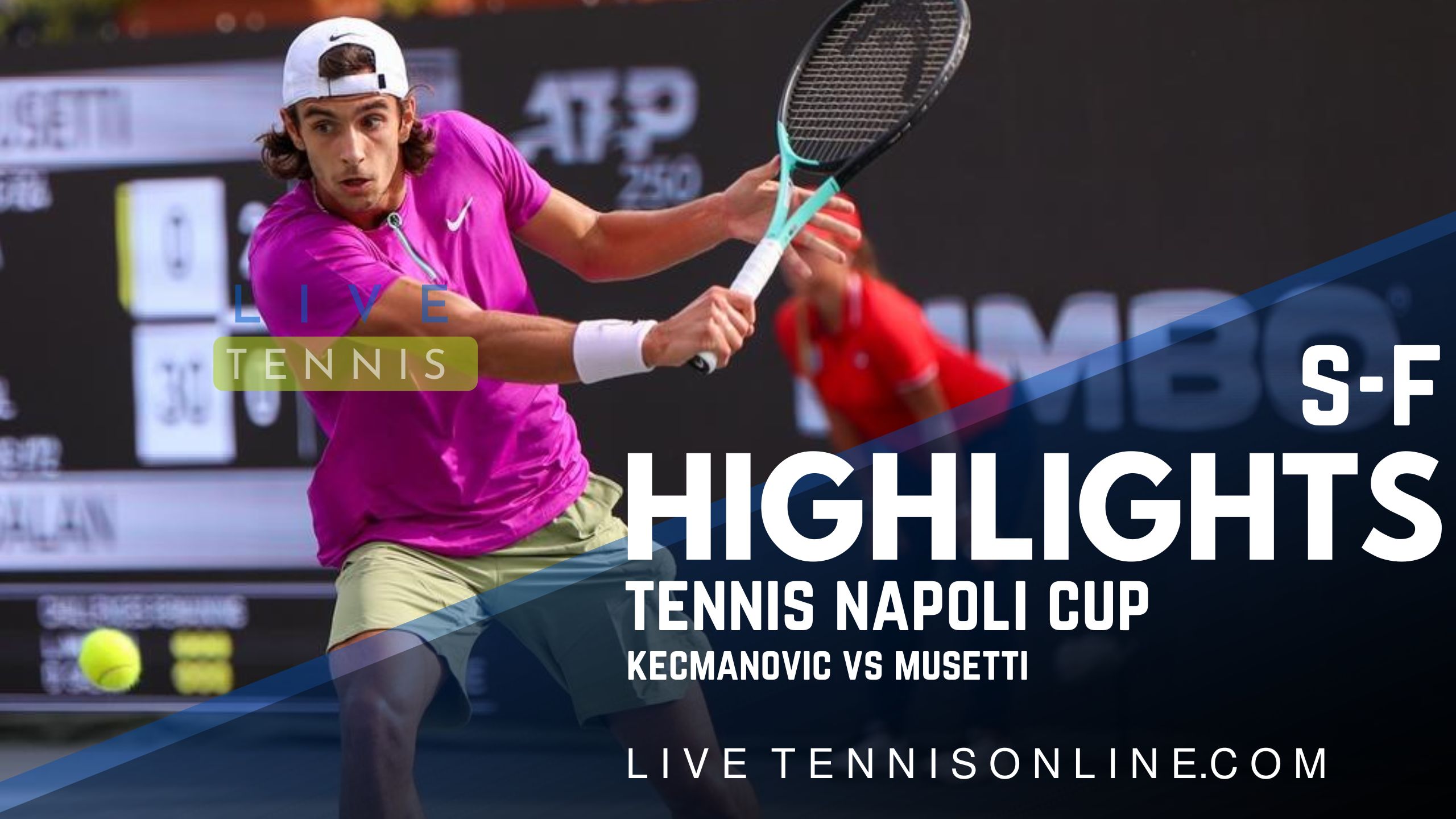 Kecmanovic Vs Musetti SF Highlights 2022 Tennis Napoli Cup