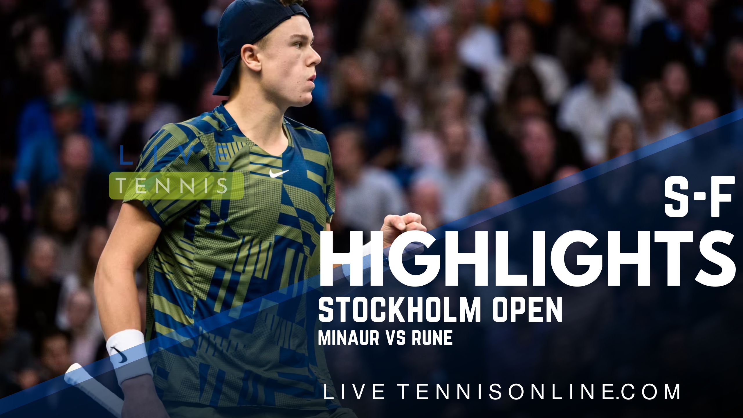 Minaur Vs Rune SF Highlights 2022 Stockholm Open