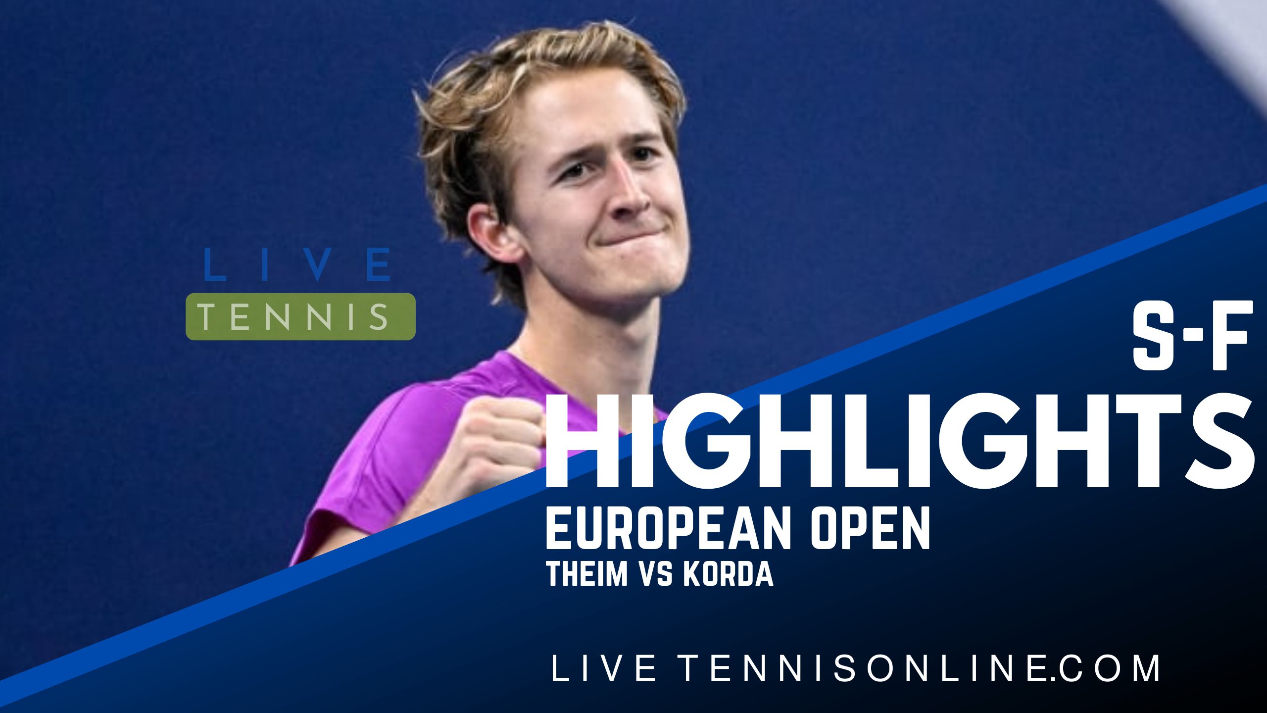 Theim Vs Korda SF Highlights 2022 European Open