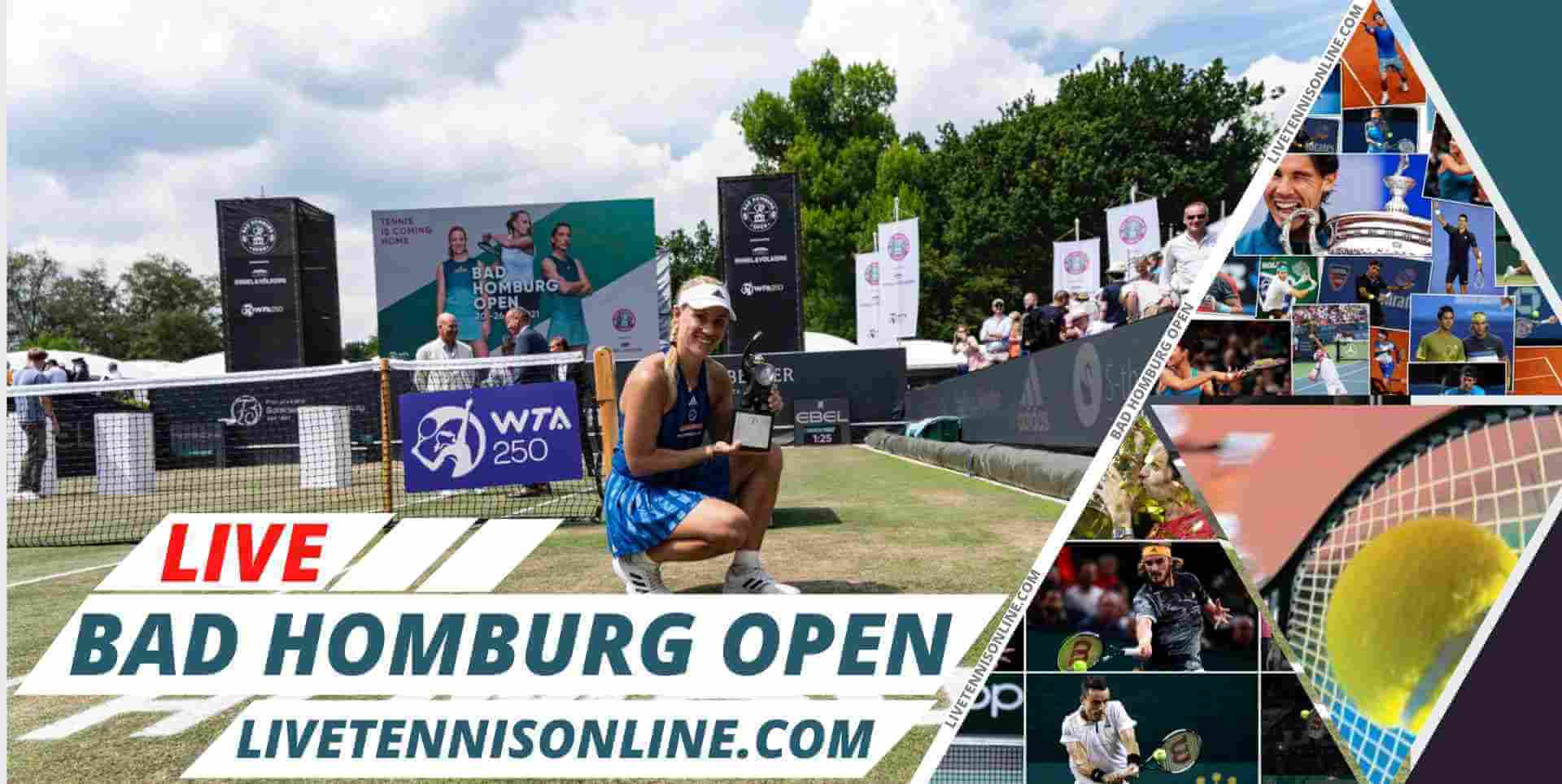 Bad Homburg Open WTA Tennis Live Stream 2024